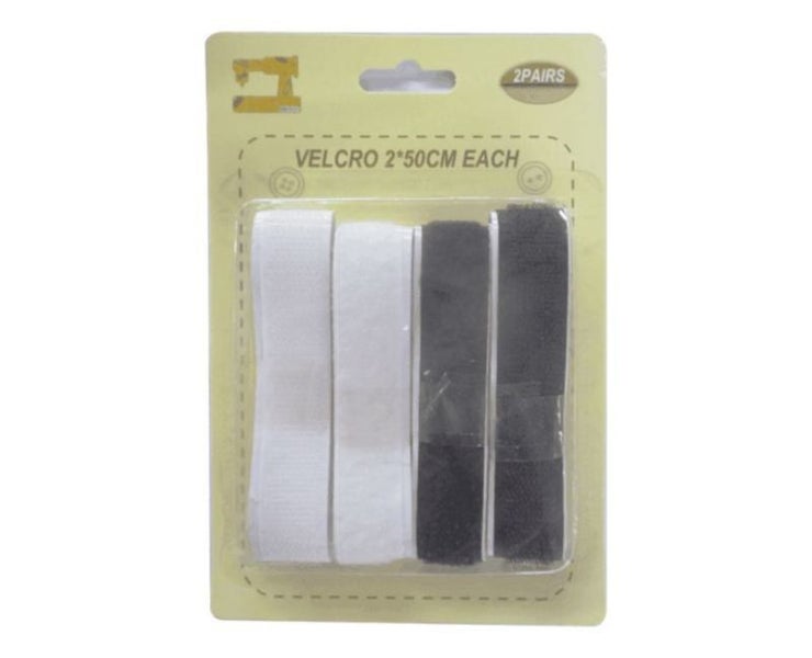 STICKY VELCRO - 2 PAIRS 50cm (12 Packs) Carousel 1