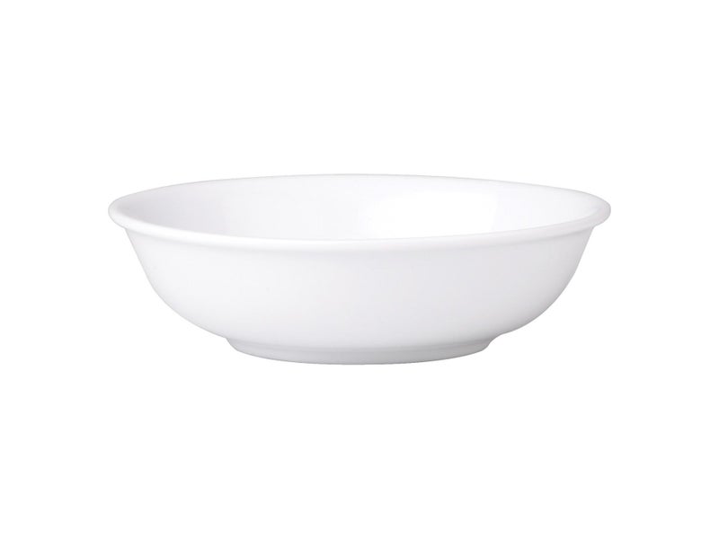 17cm Round Coupe Soup Bowl - White - Royal Porcelain Carousel 2