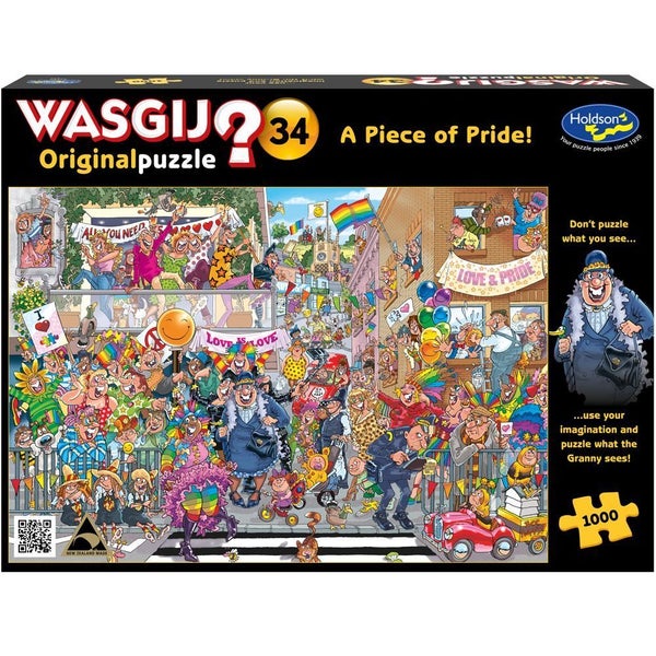 HOLDSON PUZZLE - WASGIJ ORIGINAL 34 1000PC (A PIECE OF PRIDE!) Carousel 2
