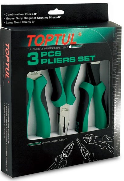 Cushion Grip Plier Set 3 Piece Carousel 1