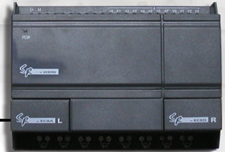 PLC Miniature Expansion Module 8 Relays 12 AC Inputs Carousel 1