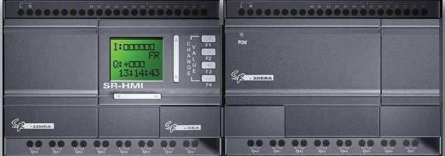 PLC Miniature Expansion Module 8 Relays 12 AC Inputs Carousel 2