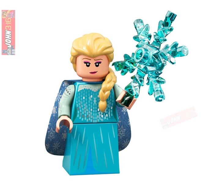 AWESOME LEGO DISNEY 2 COLLECTIBLE MINIFIGURE - ELSA (FROZEN) Carousel 1