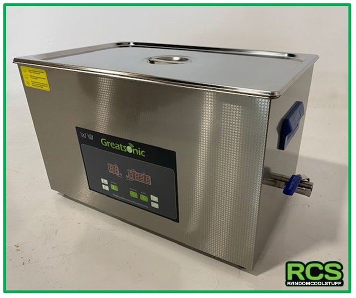 ULTRASONIC CLEANER 20 Litre .Heating and DEGAS functions. Carousel 1