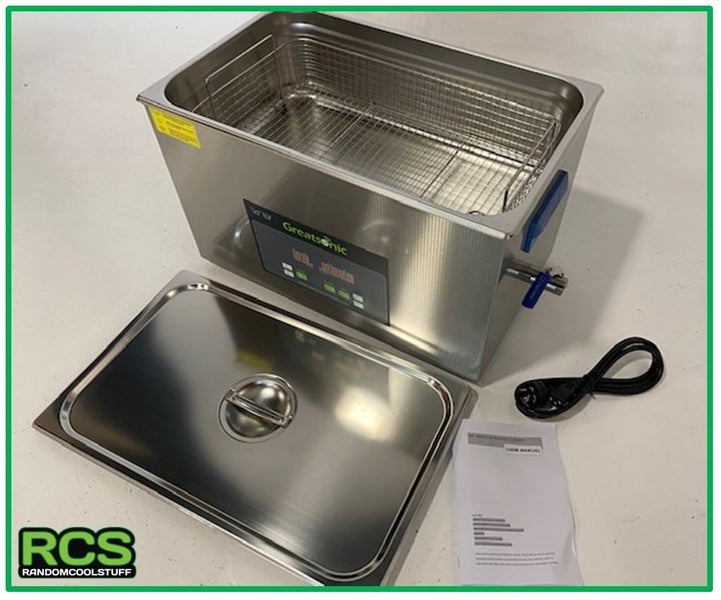 ULTRASONIC CLEANER 20 Litre .Heating and DEGAS functions. Carousel 2