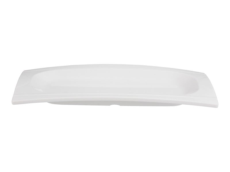 35cm Rectangle Melamine Platter White 14" Carousel 2