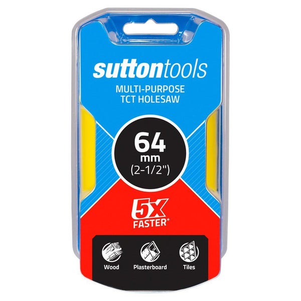 64mm Sutton Multipurpose TCT Holesaw Carousel 1