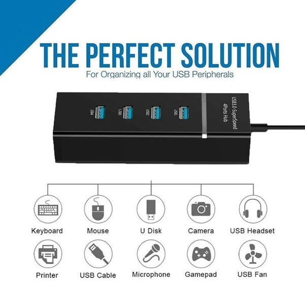 USB 3.0 Hub 4 Port Carousel 4