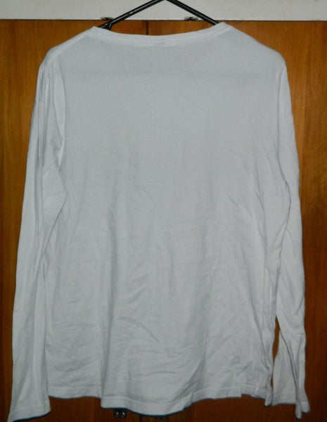 HUFFER WHITE LONG SLEEVE STREET CASUAL T-SHIRT - 10 Carousel 2