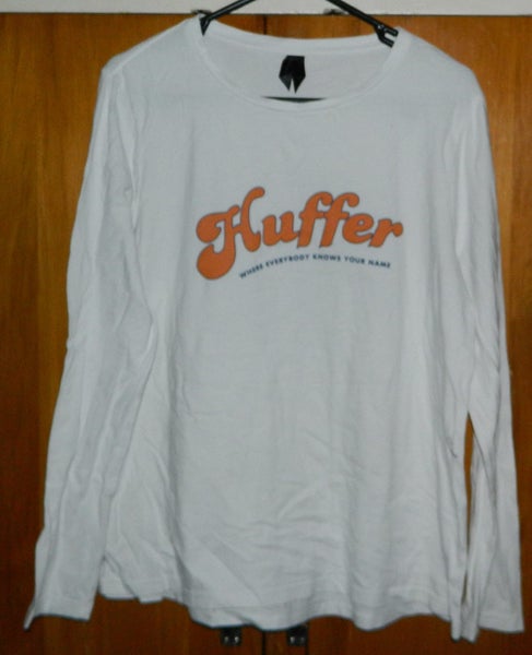 HUFFER WHITE LONG SLEEVE STREET CASUAL T-SHIRT - 10 Carousel 1