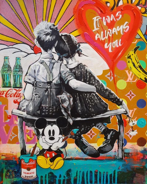 CRAZY SALE FREE SHIPPING-1 Piece Canvas Print - It was always you Carousel 1