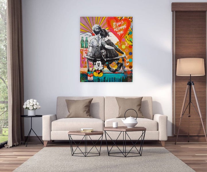 CRAZY SALE FREE SHIPPING-1 Piece Canvas Print - It was always you Carousel 2