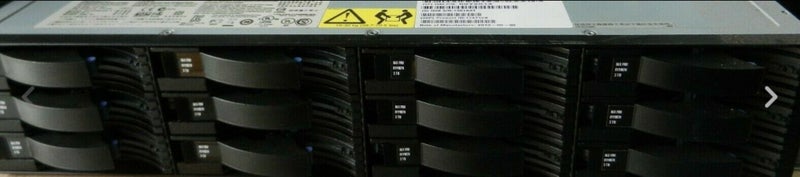 IBM exp2512 storage enclosure 69Y2914 with 12 x 3TB gb SAS 7.2K 81Y9879 *36TB* Carousel 1