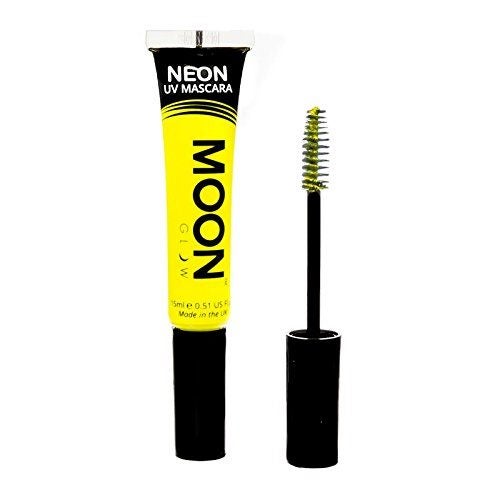 Moon Glow Neon UV Mascara 15ml Yellow – Glows brightly under UV Lighting! Carousel 1