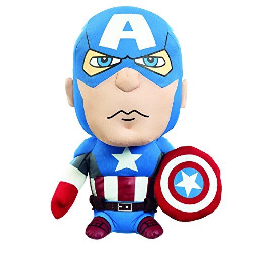 Marvel Avengers Captain America Talking Soft Toy Figure Carousel 1