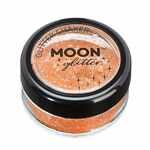 Iridescent Glitter Shakers by Moon Glitter Orange Cosmetic Festival Makeup Glitt Carousel 1