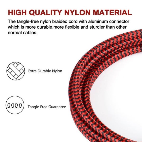 Fast Charger Braided Cable for iPhone 2M Carousel 4