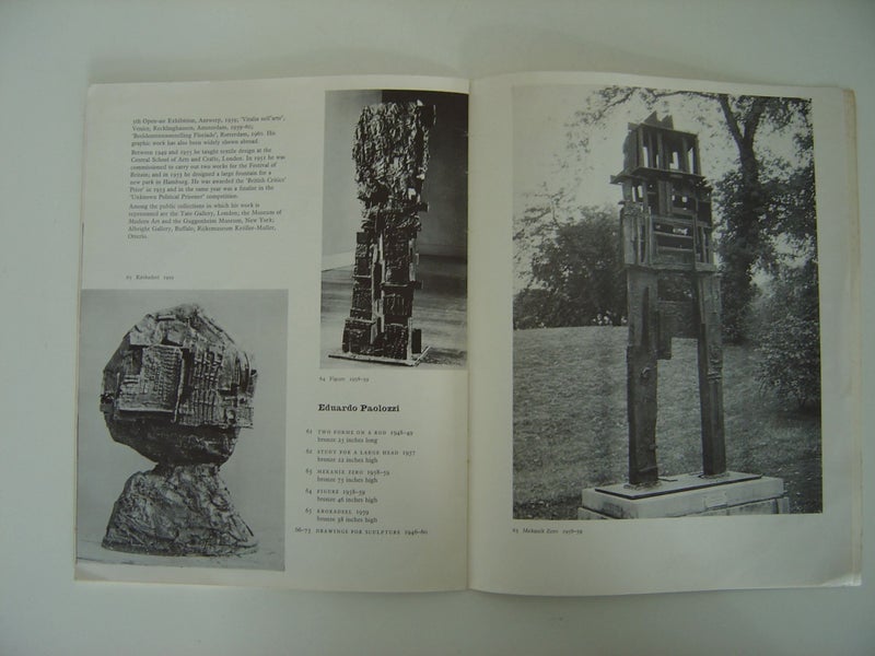 Recent British Sculpture 1961-63 Mid cent Design Carousel 13
