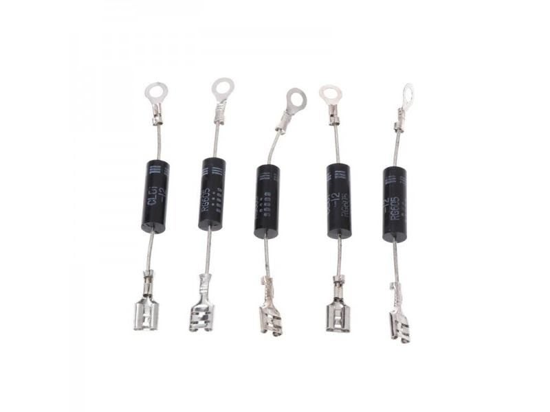 5Pcs/Set Single Diode High Voltage Diode Rectifier Microwave Parts Carousel 2