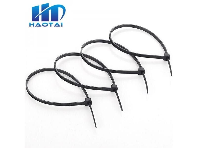 Self-Locking Plastic Nylon Wire Cable Zip Ties 100pcs Black Cable Ties Fasten Carousel 2