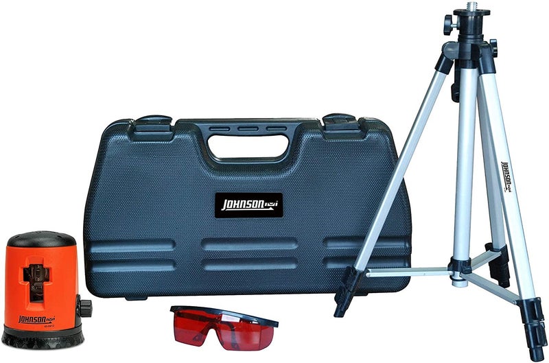 Johnson Level & Tool 40-0921 SelfLeveling Cross Line Laser Horizontal & Vertical Carousel 1
