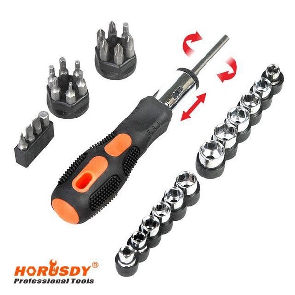 Ratchet Screw Driver Set - 34pcs in one! Carousel 1