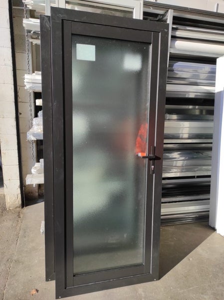 Double Glazed Aluminium Door - obscure glass Carousel 1