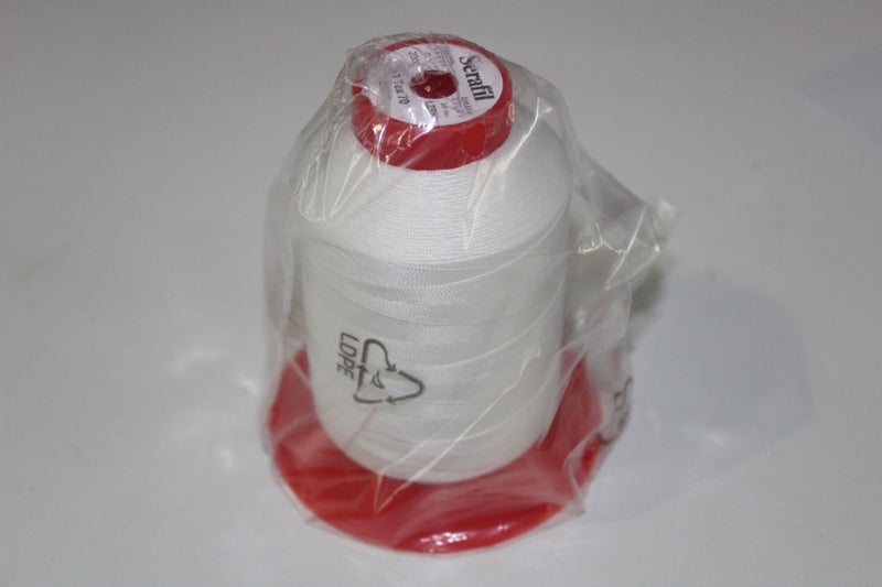 OUTDOOR SEWING THREAD WHITE # 40 TEX 70 1200M SPECIAL 50% OFF Carousel 1