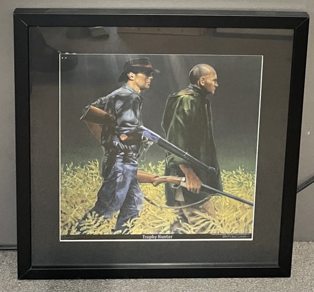 Trophy Hunter Framed Print by Barry Ross Smith Stocktake Clearance SALE Carousel 1