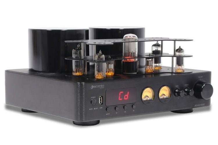 Accento Dynamica ADHA160BT Hybrid Tube Amplifier 160W Bluetooth DAC Carousel 1