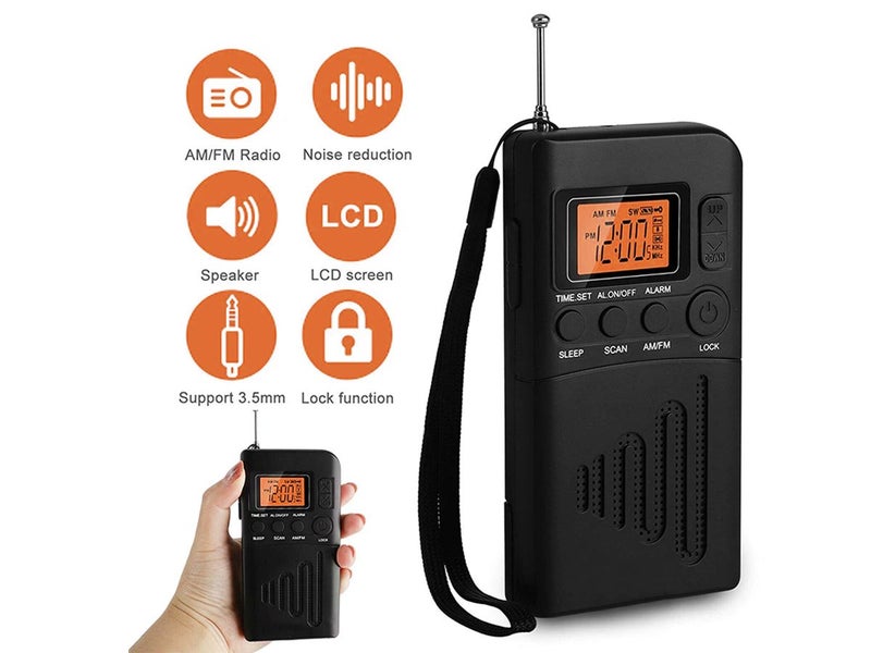 Pocket Radio Alarm Clock Stereo Clearance - Clearance Carousel 2