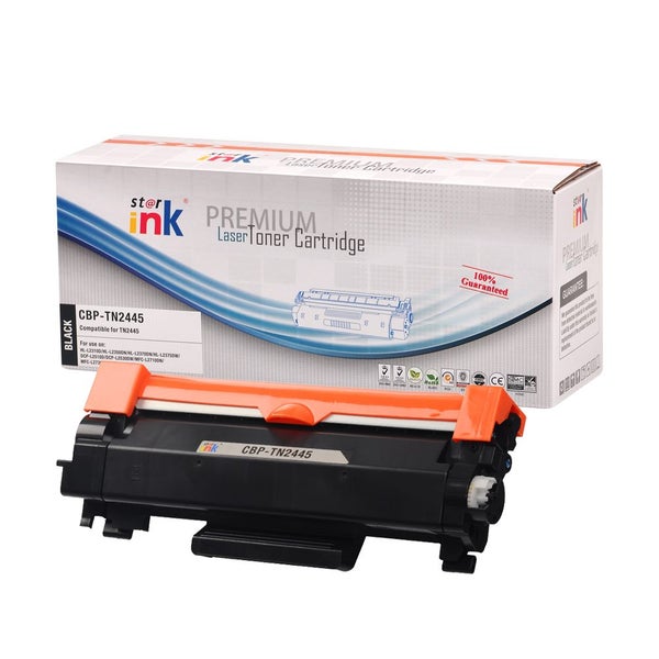 Brother TN2445 Starink Premium Compatible Toner Cartridge -- High Yield Black Carousel 1