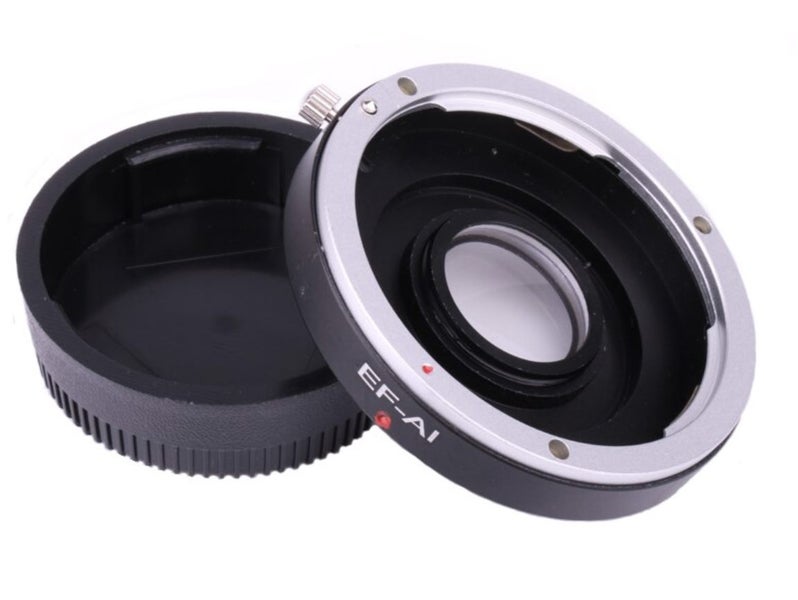 EF-AI Lens Adapter Ring Manual Focus for Canon EF EF-S Lens to Fit for Nikon AI Carousel 1