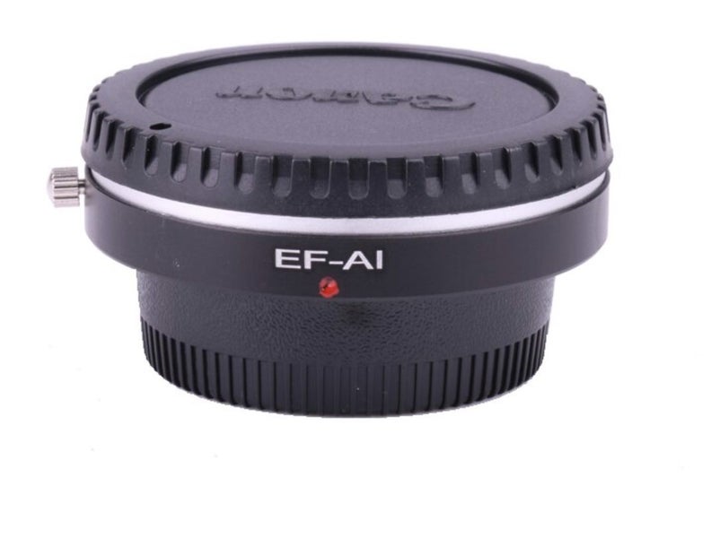 EF-AI Lens Adapter Ring Manual Focus for Canon EF EF-S Lens to Fit for Nikon AI Carousel 5