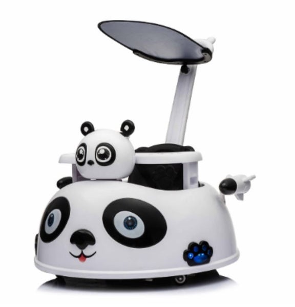 RIDE ON ELECTRIC MOTORCYCLE STROLLER 6V Carousel 1
