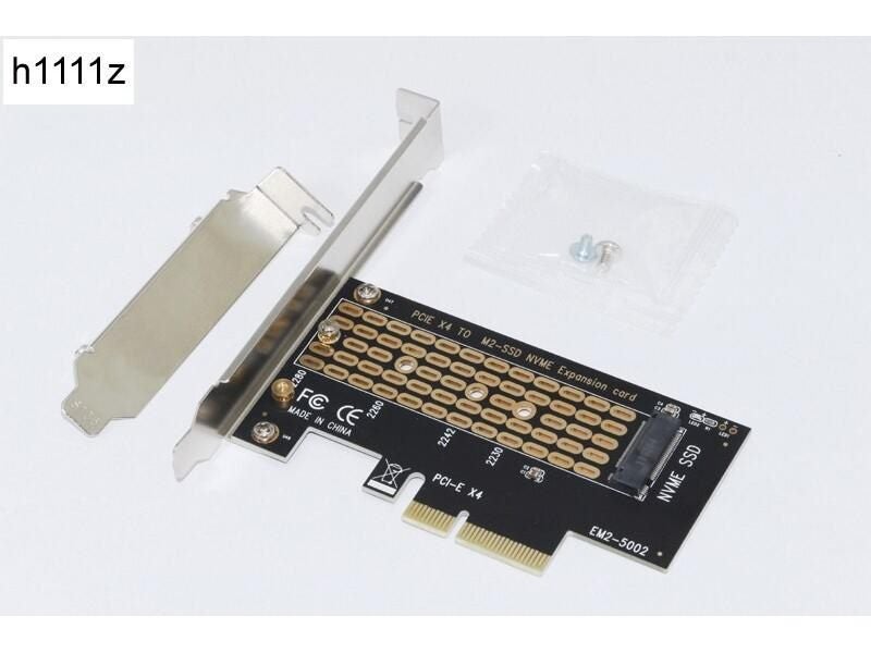 H1111Z Add On Cards PCIE To M2/M.2 Adapter/PCI Express M.2 SSD PCIE Adapter M.2 Carousel 1