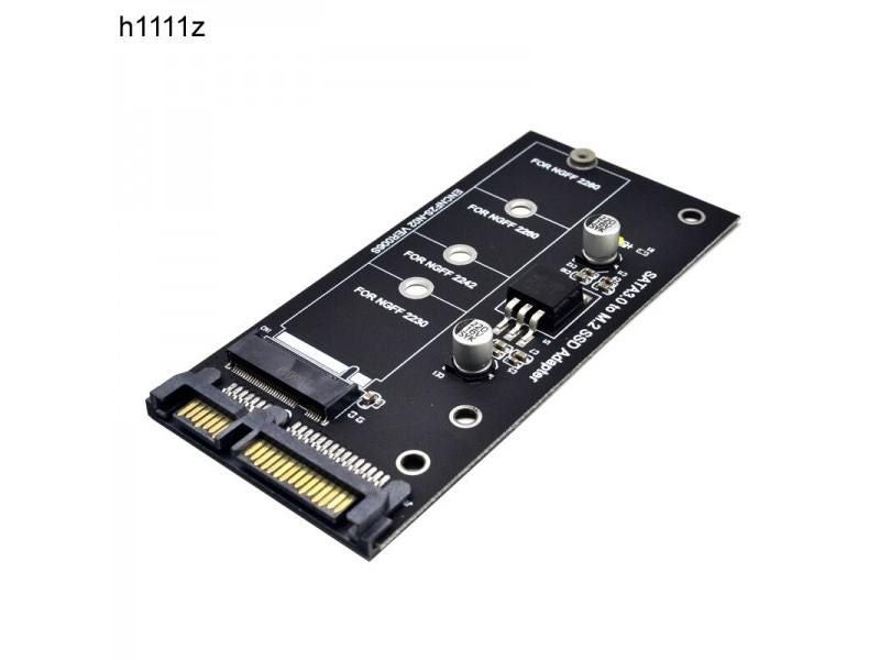 H1111Z Add On Card NGFF M.2 Adapter M2 SATA3 Raiser M.2 To SATA Adapter SSD M2 Carousel 1