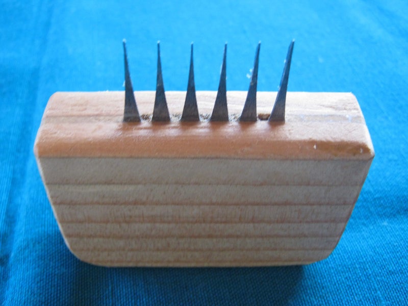 Harakeke Weaving Combs - 6 teeth 6mm62865827664898116