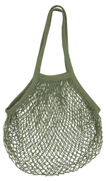 Long Handle String Bag - Karlstert Ecobags (Olive) Carousel 1