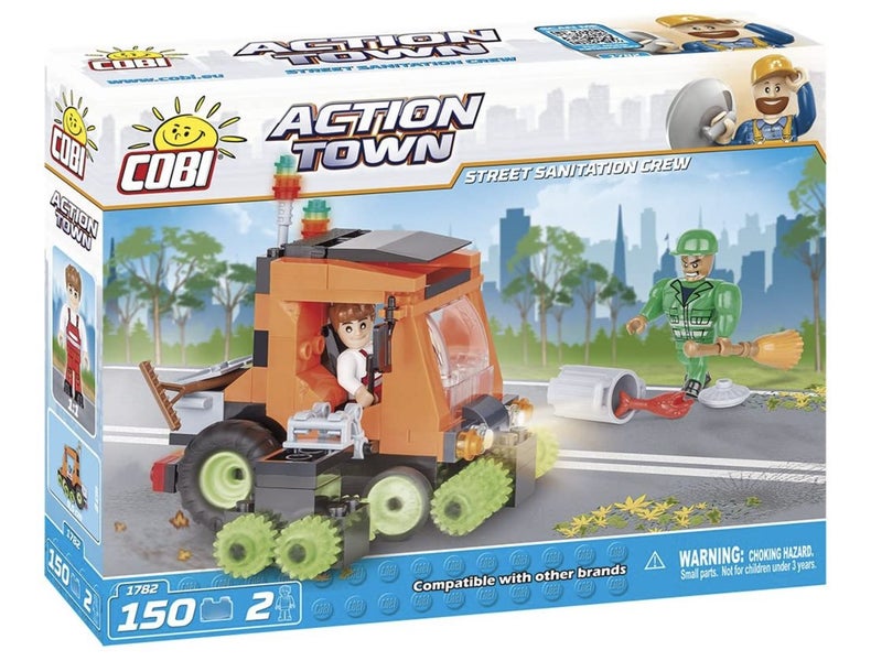 Cobi - Action Town 1782 Street Sanitation 150pcs Carousel 1