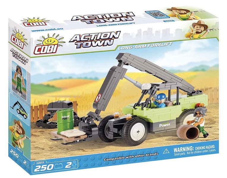 Cobi - Action Town 1865 LONG ARM FORKLIFT 250pcs Carousel 1