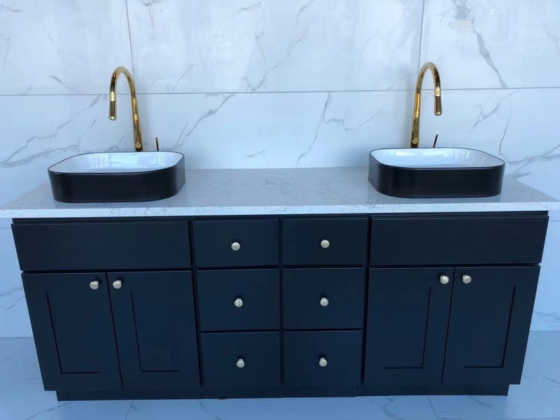 Freestanding Vanity 1800mm (Solid Wood) Carousel 2