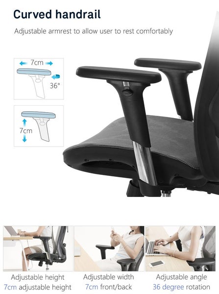 Sihoo M57 Ergonomic Office Chair (Light Gray)62863219576834114