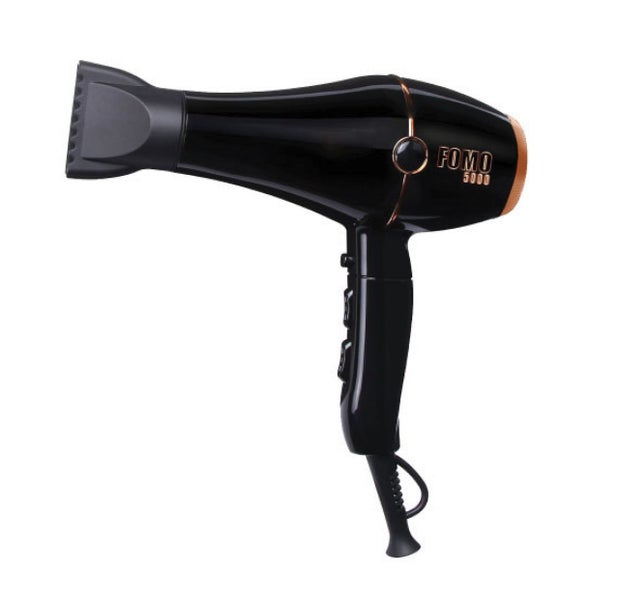 FOMO 5000 Professional Hair Dryer - Black & Gold Carousel 1