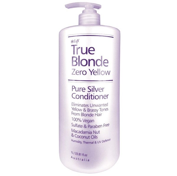 Hi Lift True Blonde Zero Yellow Pure Silver Conditioner - 1L Carousel 1