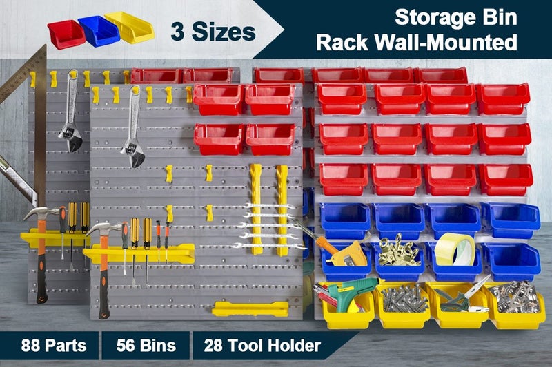 Storage Bin Rack Carousel 1