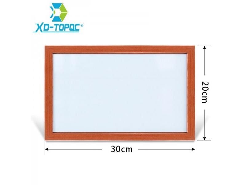 XINDI 20*30cm 10 Colors Whiteboard Dry Erase White Board MDF Wood Frame Memo Carousel 1