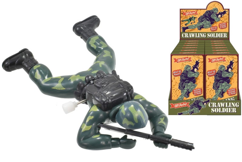 Retro Crawling Soldier Carousel 1