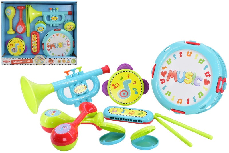 Infunbebe 10pc Musical Band Set Carousel 1
