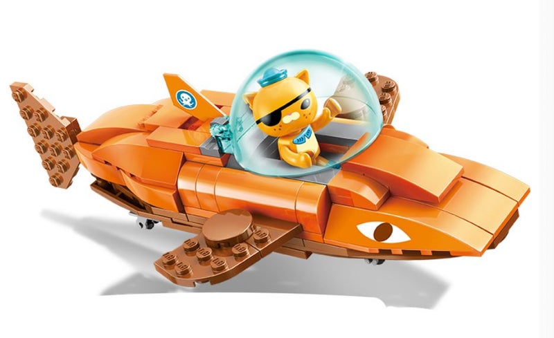 Brand New Octonauts brick - Kwazii with Gup-B Carousel 1